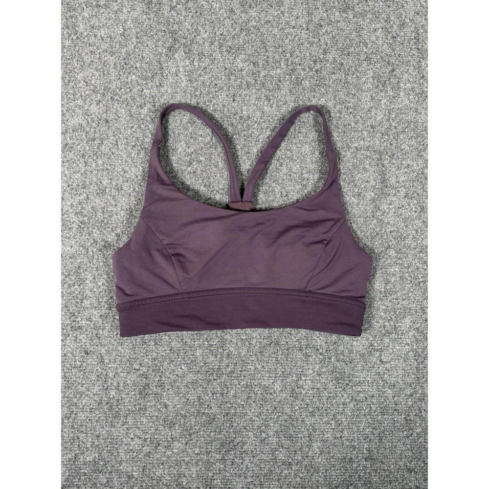 Lululemon Train Times Sports Bra Womens 6 Purple Yoga Gym Workout‎ Athleisure